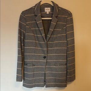 Nine West Black and White Tailored Blazer